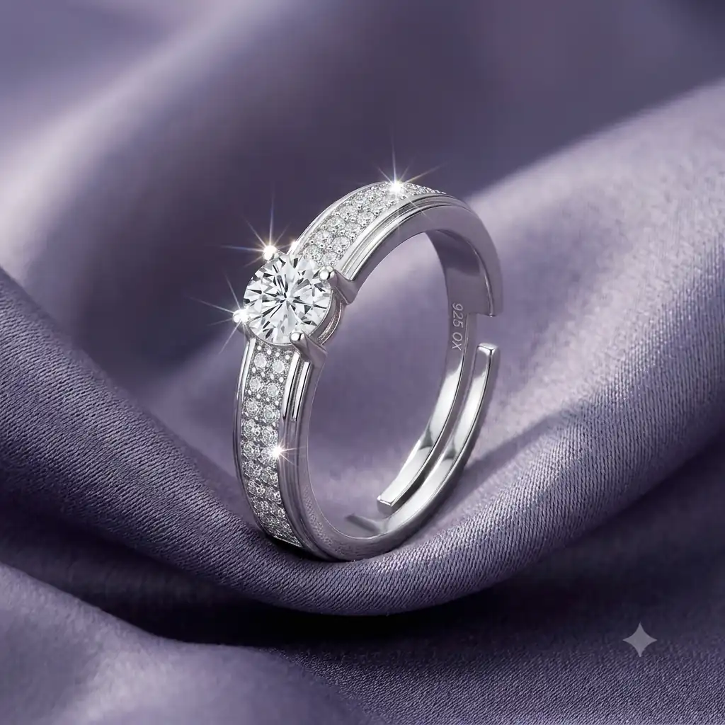 Pure 925 Silver Rings Velli Mothiram - Sri Mangalam Jewellery