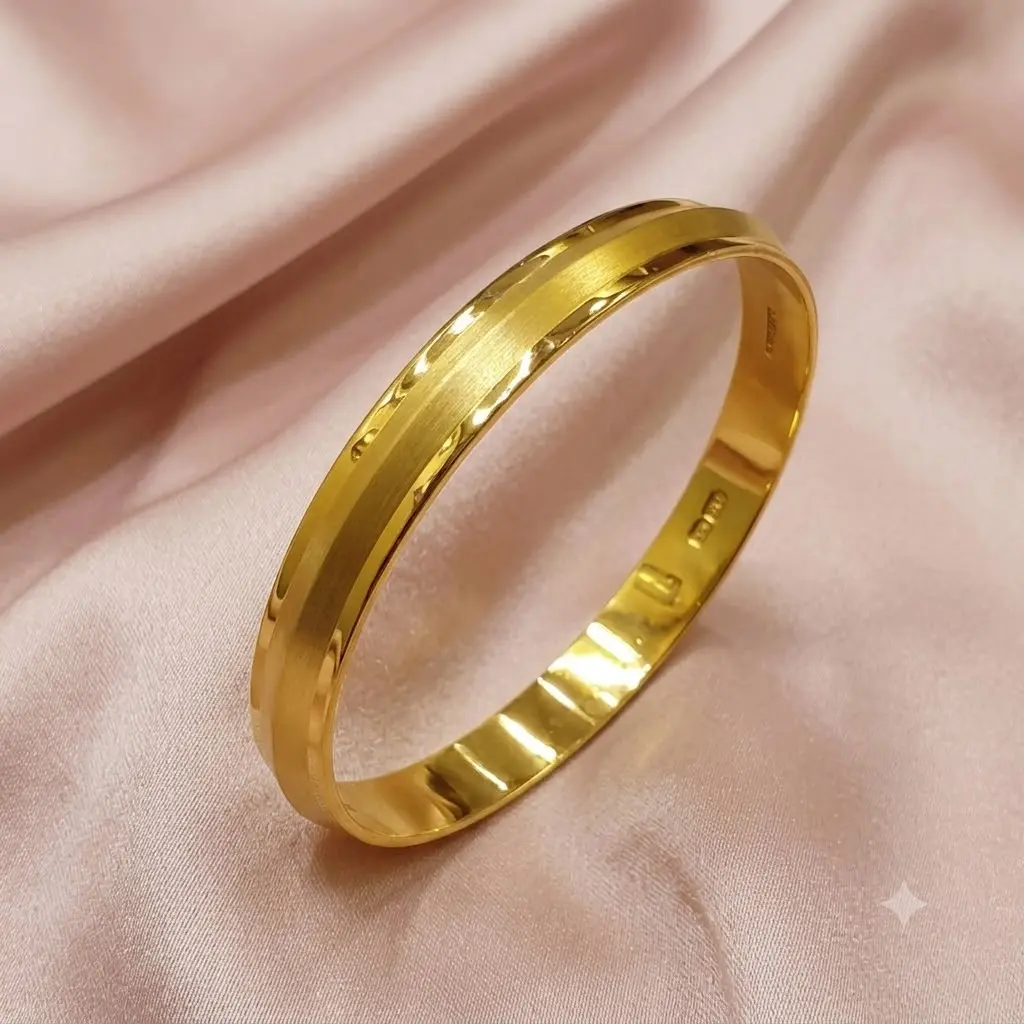 Gold Kada/Gents Gold Kaapu