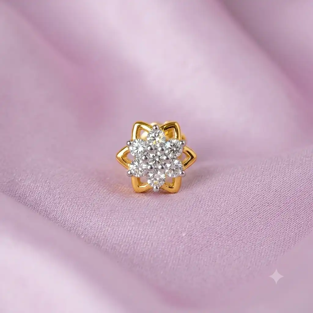 Gold Nose Pin