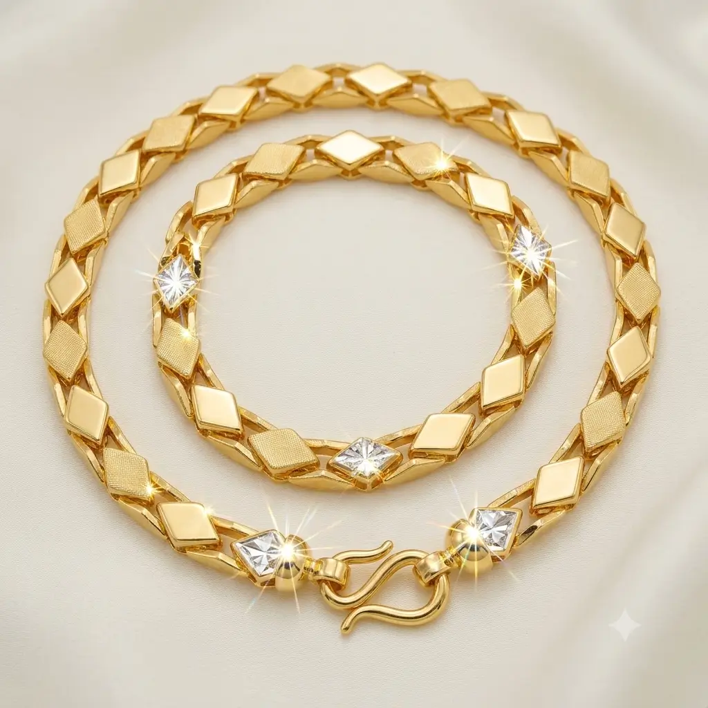 High Quality HUID Gold Chain